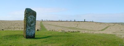 Comet Stone and Ring of Brodgar. 2000. (Sigurd Towrie)